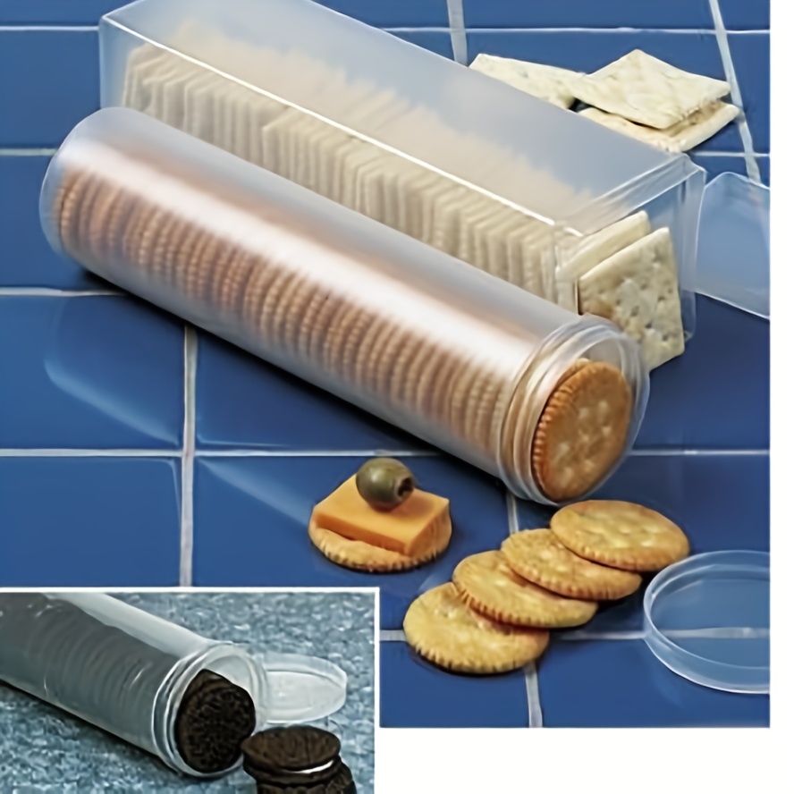 Kitchen Baking Tray Storage - Boîte de conservation alimentaire rectangulaire transparente