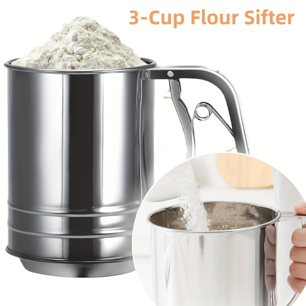 1/2 pièces Tamis à farine en a - Kitchen Baking Essentials avis et prix