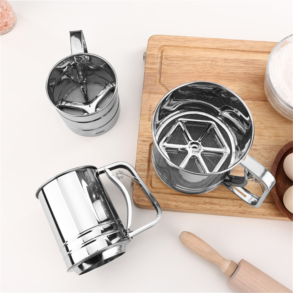 1/2 pièces Tamis à farine en a - Kitchen Baking Essentials avis et prix