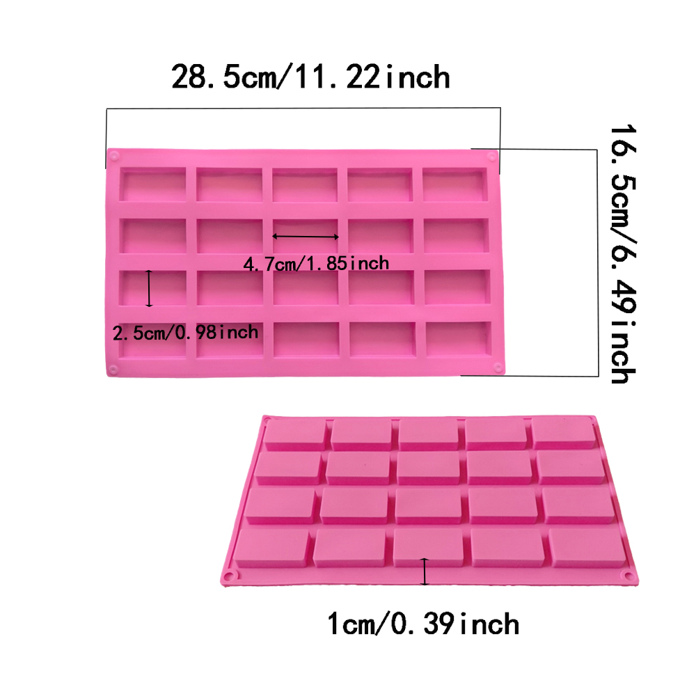 Moule rectangulaire en silicon - Silicone Cake Mold avis et prix