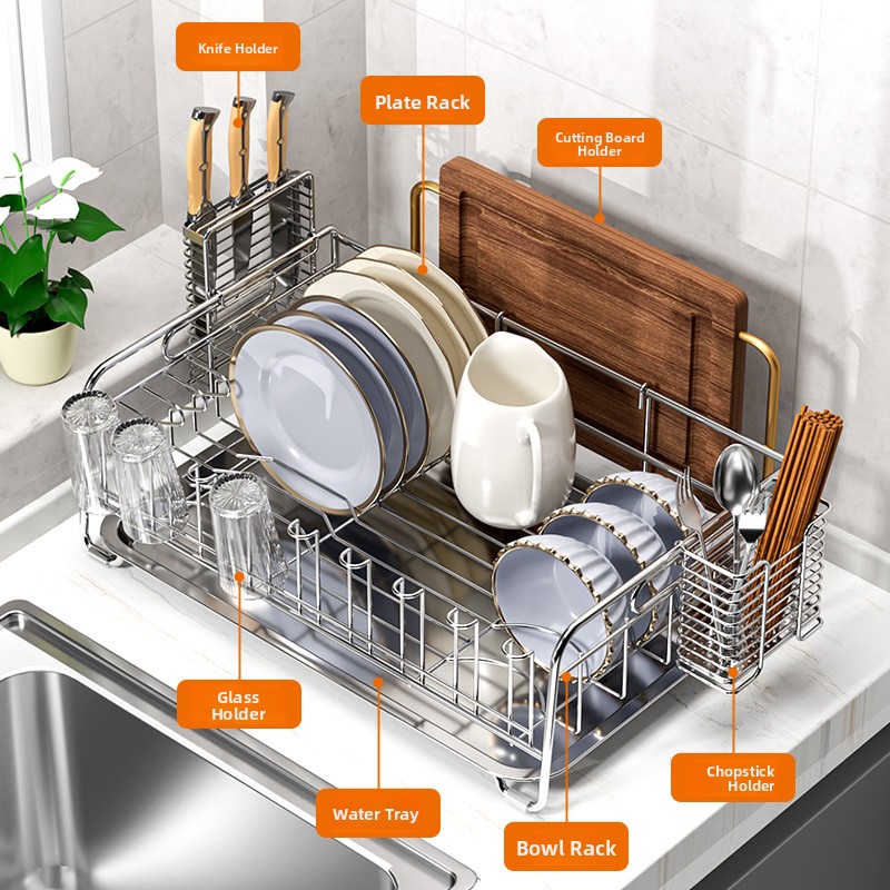 Égouttoir à vaisselle en acier - Kitchen Utensils avis et prix