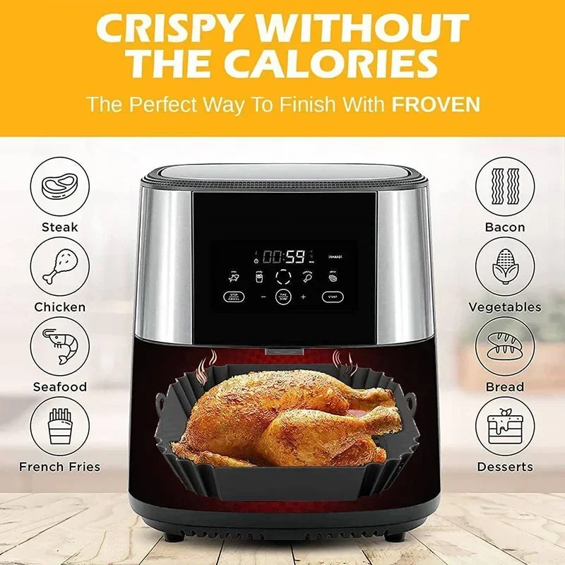 Panier de friteuse à Air en Si - Kitchen And Baking Equipment avis et prix