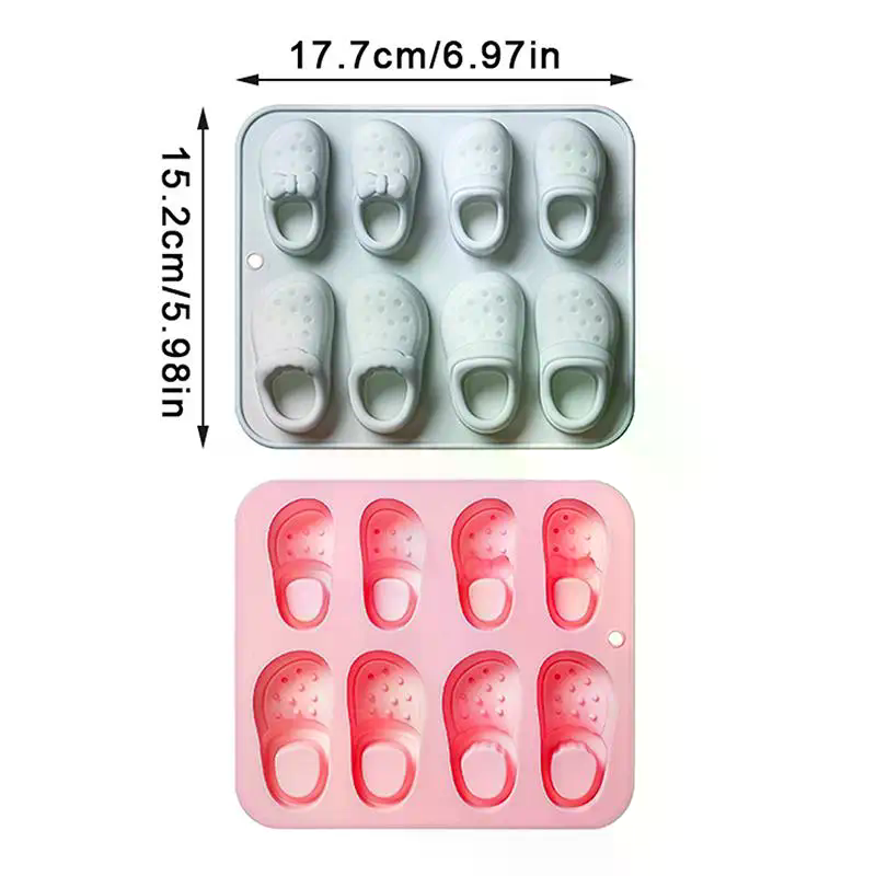 Moule en silicone à 8 cavités  - Silicone Cake Mold avis et prix