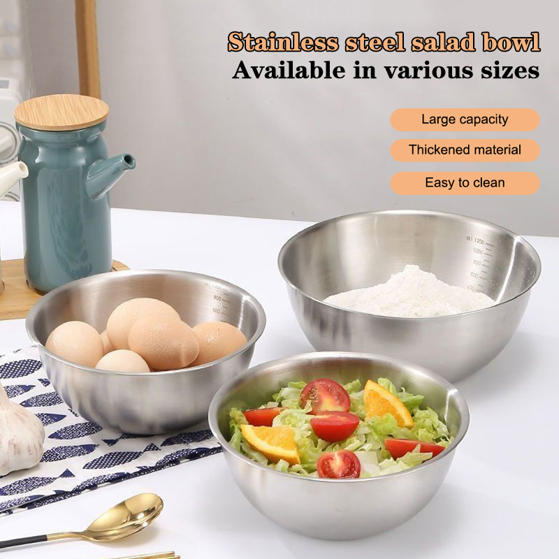 Ensemble de bols en acier inox - Kitchen Baking Essentials avis et prix