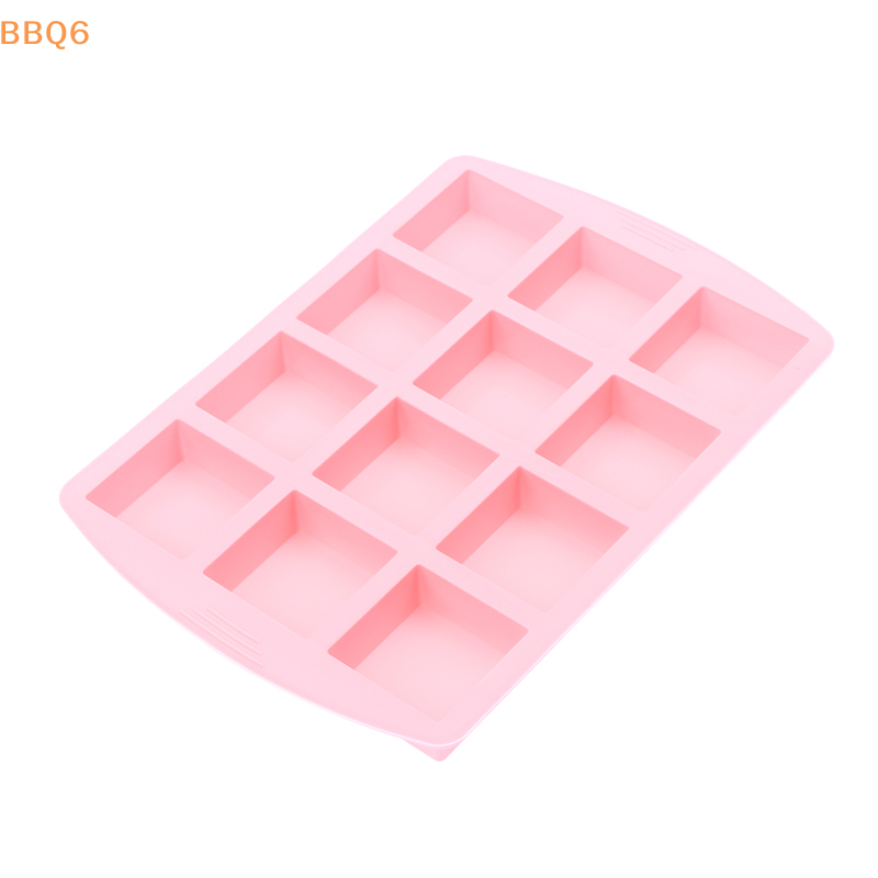 Moules carrés en Silicone à 12 - Silicone Cake Mold avis et prix