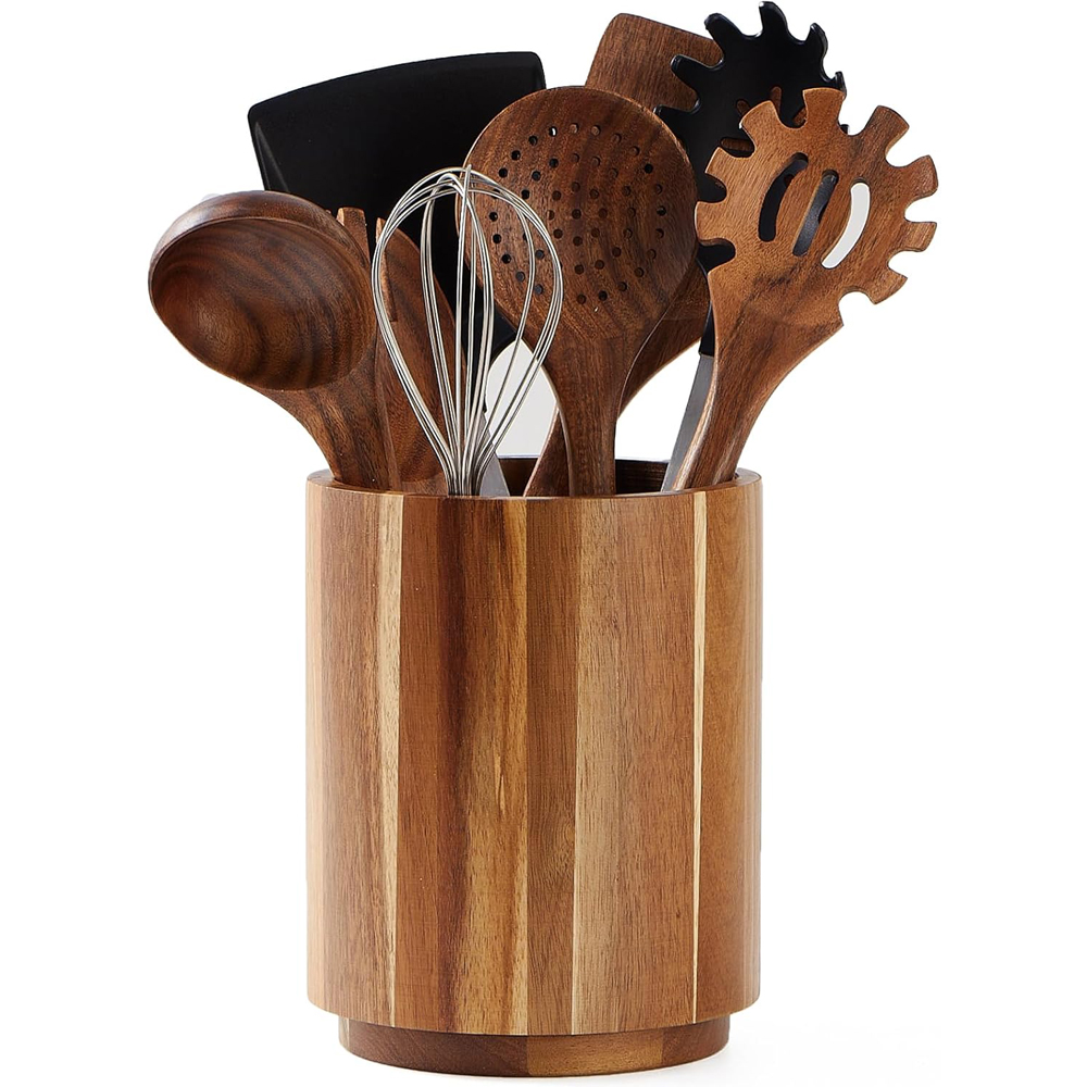 Porte-ustensiles en bois d'aca - Kitchen Utensils avis et prix